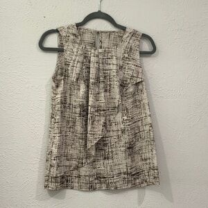 Elegant Black and White Women's Blouse